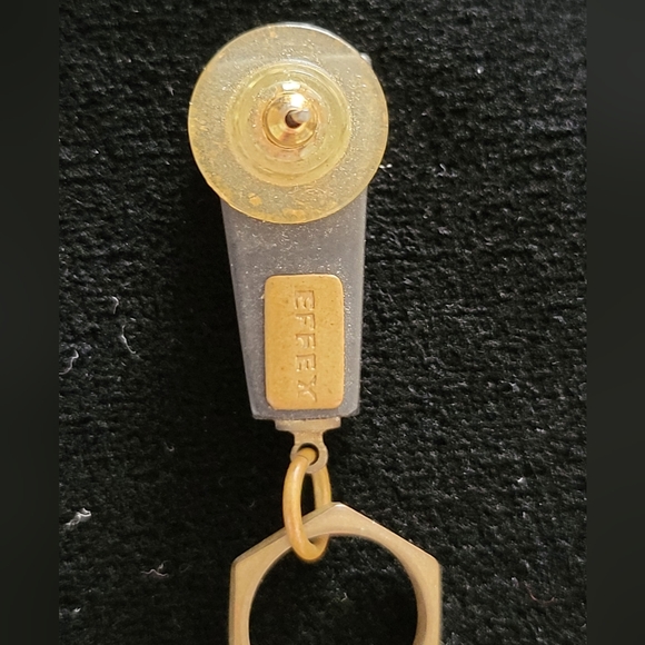 EFFEX 80s vintage earrings - Picture 3 of 3